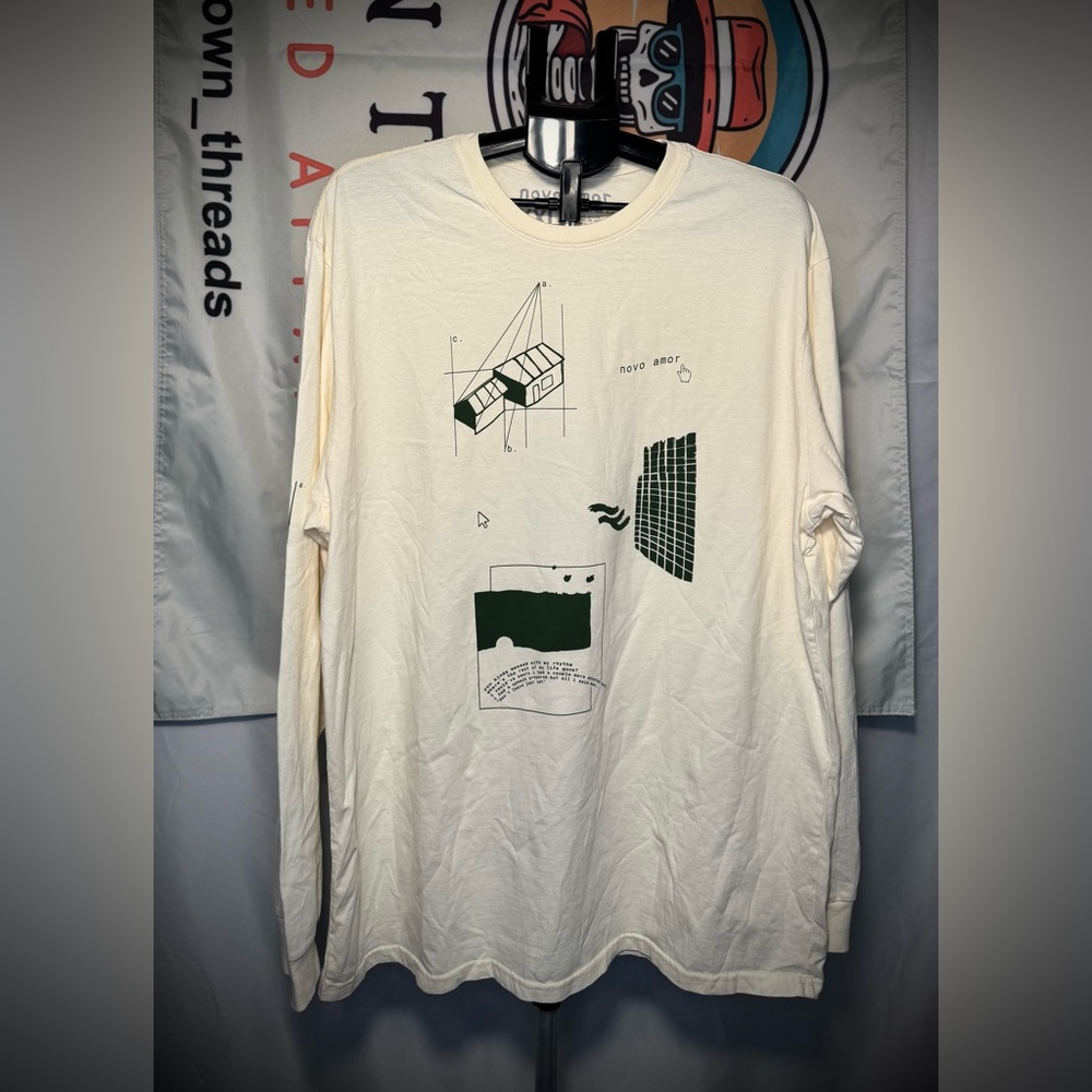 Novo Amore Indie musician tour tee.